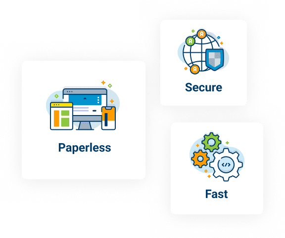 Paperless, secure, fast images